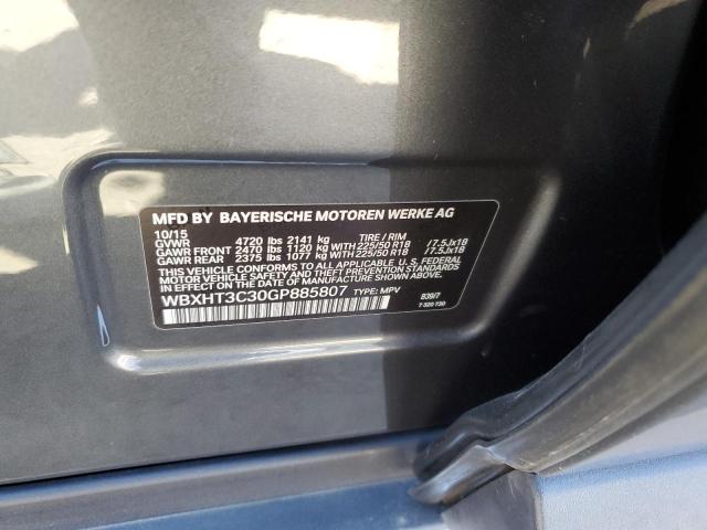 WBXHT3C30GP885807 BMW X1 Xdrive28i