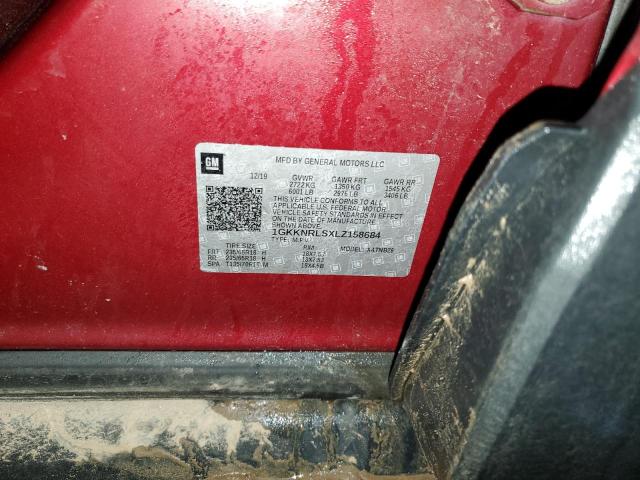 1GKKNRLSXLZ158684 GMC ACADIA SLE