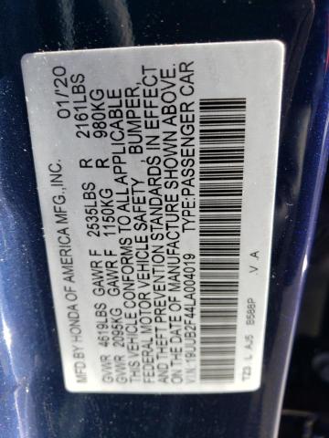 19UUB2F44LA004019 Acura Tlx Technology