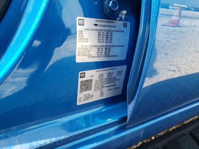 1GTUUEET7NZ643308 GMC Sierra K1500 At4