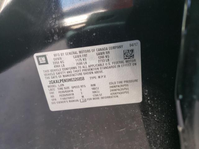 2GKALPEK6H6326858 GMC Terrain Slt