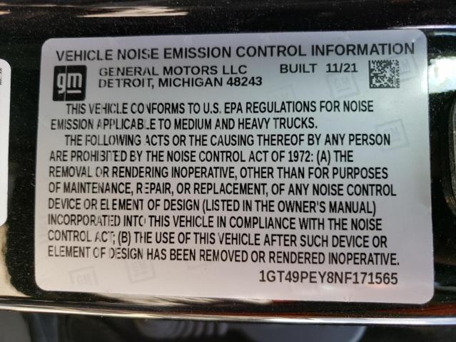 1GT49PEY8NF171565 GMC Sierra K2500 At4