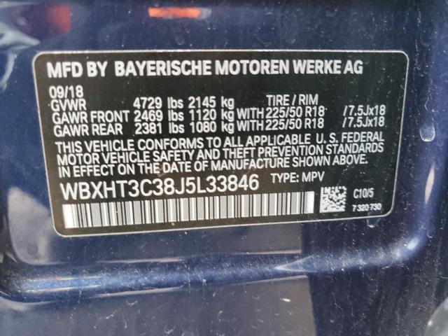 WBXHT3C38J5L33846 BMW X1 Xdrive28i