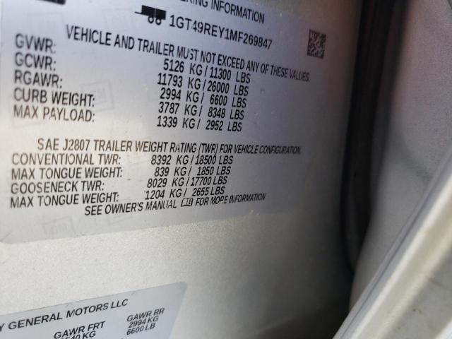 1GT49REY1MF269847 GMC Sierra K2500 Denali