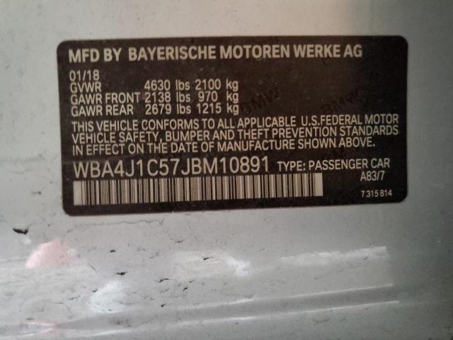 WBA4J1C57JBM10891 BMW 430i Gran Coupe