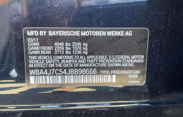 WBA4J7C54JBB98666 BMW 440xi Gran Coupe