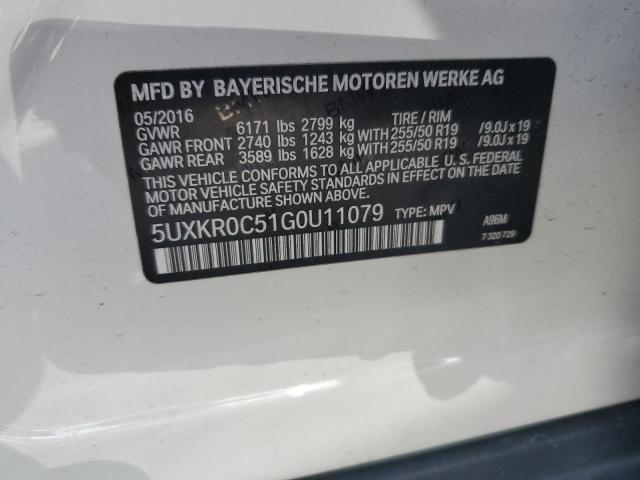5UXKR0C51G0U11079 BMW X5 Xdrive35i