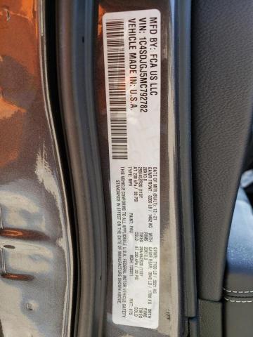 1C4SDJGJ5MC792782 Dodge Durango Srt 392
