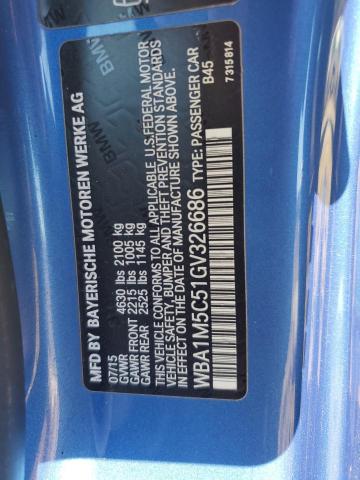 WBA1M5C51GV326686 BMW M235XI