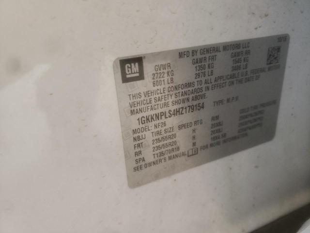 1GKKNPLS4HZ179154 GMC Acadia Denali