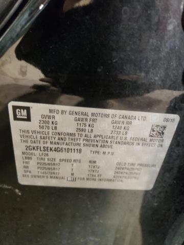 2GKFLSEK4G6101118 GMC Terrain Sle