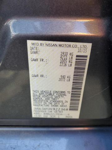 1N4AL3AP5FN922368 Nissan ALTIMA 2.5