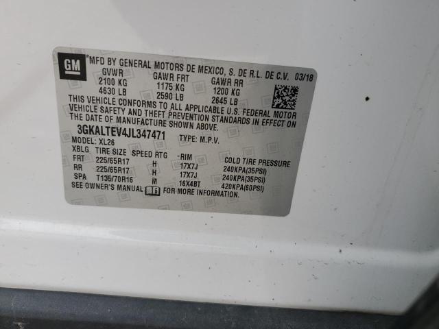 3GKALTEV4JL347471 GMC Terrain Sle