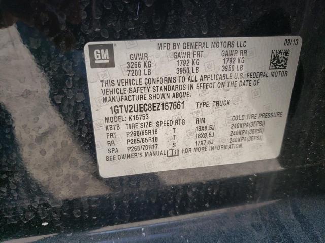 1GTV2UEC8EZ157661 GMC Sierra K1500 Sle