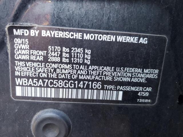 WBA5A7C58GG147166 BMW 528 XI