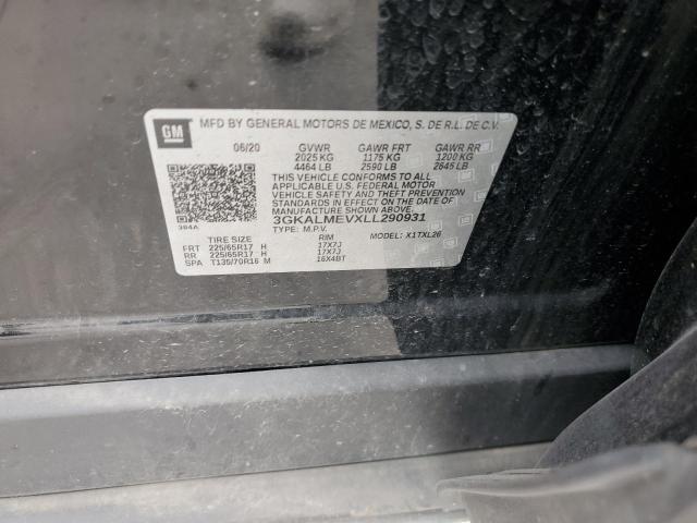 3GKALMEVXLL290931 GMC Terrain Sle