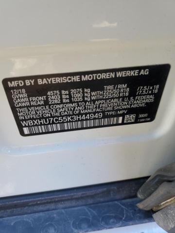 WBXHU7C55K3H44949 BMW X1 Sdrive28i