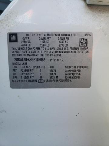 2GKALNEK8G6102655 GMC Terrain Sle