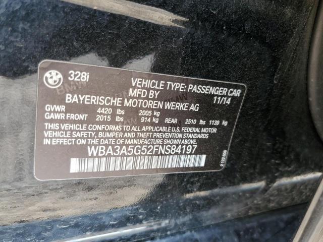 WBA3A5G52FNS84197 BMW 328 I