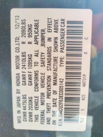 JH4CU2F63EC005142 Acura Tsx Tech