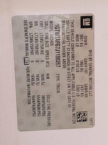 1GTW7AFG7J1188267 GMC Savana G2500