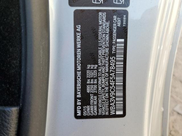 WBA3V9C54F5A78495 BMW 428 XI
