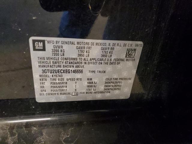 3GTU2UECXEG146656 GMC Sierra K1500 Sle