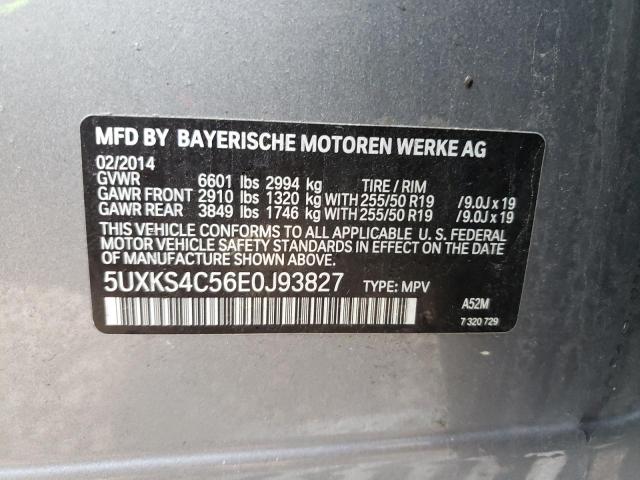 5UXKS4C56E0J93827 BMW X5 Xdrive35d