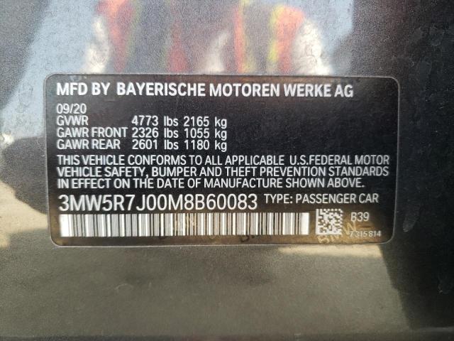 3MW5R7J00M8B60083 BMW 330XI