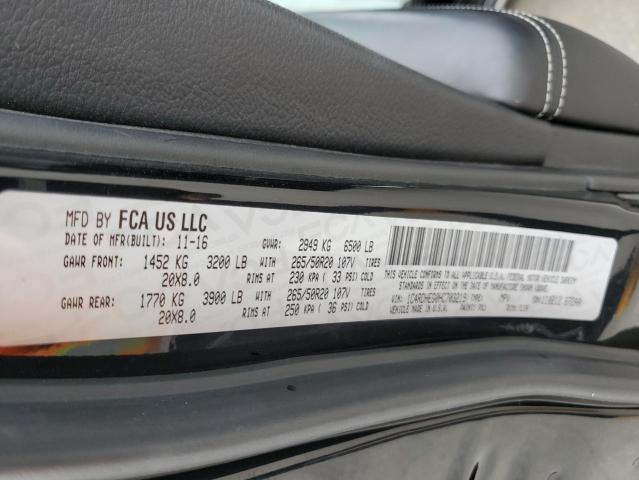 1C4RDHEG0HC703219 Dodge Durango Citadel