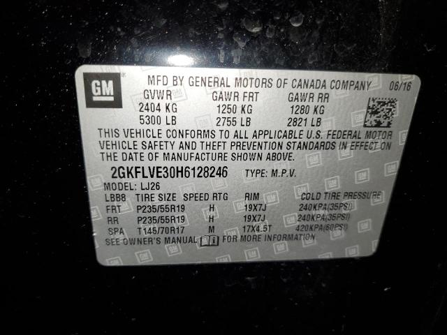 2GKFLVE30H6128246 GMC Terrain Denali