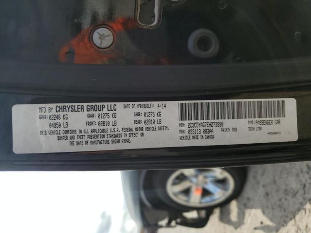 2C3CDYAG7EH273990 Dodge Challenger Sxt