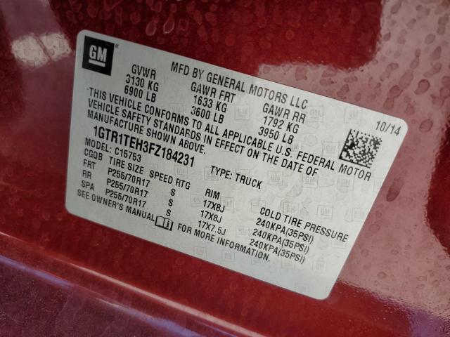 1GTR1TEH3FZ184231 GMC Sierra C1500