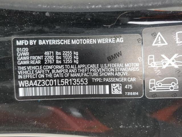 WBA4Z3C01L5R13553 BMW 430xi