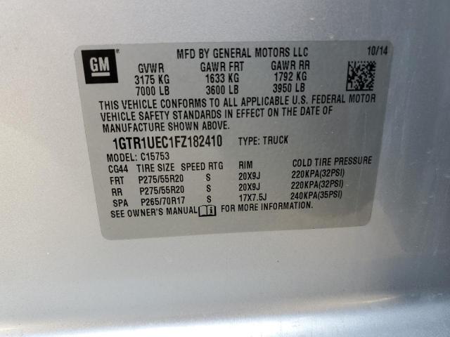 1GTR1UEC1FZ182410 GMC Sierra C1500 Sle