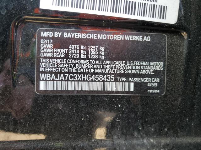 WBAJA7C3XHG458435 BMW 530 XI