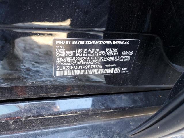 5UX23EM01P9P78755 BMW X7 Xdrive40i