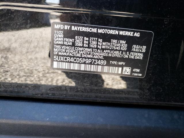 5UXCR4C05P9P73489 BMW X5 Sdrive 40i