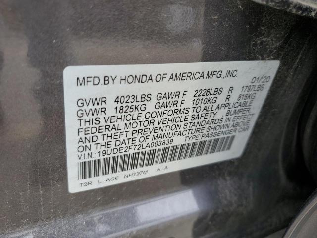 19UDE2F72LA003839 Acura Ilx Premium