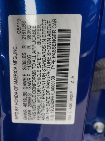 19UUB2F67LA000130 Acura Tlx Technology