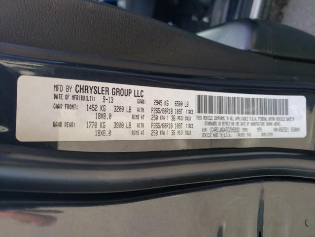 1C4RDJAG4EC295932 Dodge Durango Sxt
