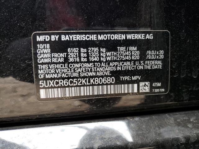 5UXCR6C52KLK80680 BMW X5 Xdrive40i