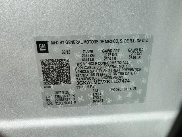 3GKALMEV3KL157474 GMC Terrain Sle