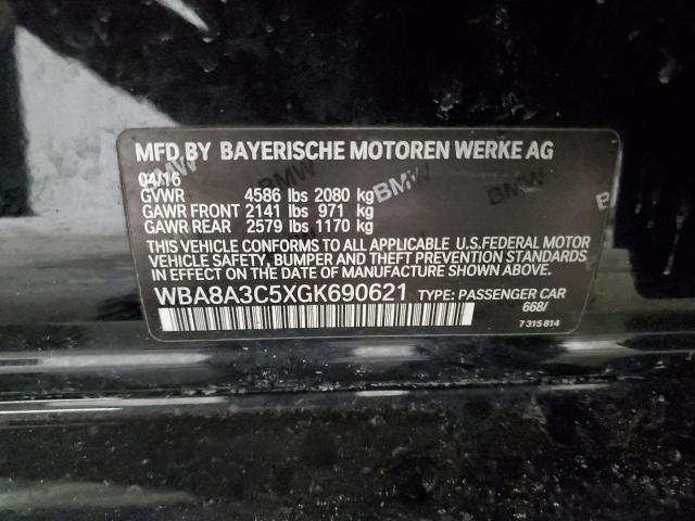 WBA8A3C5XGK690621 BMW 320 XI