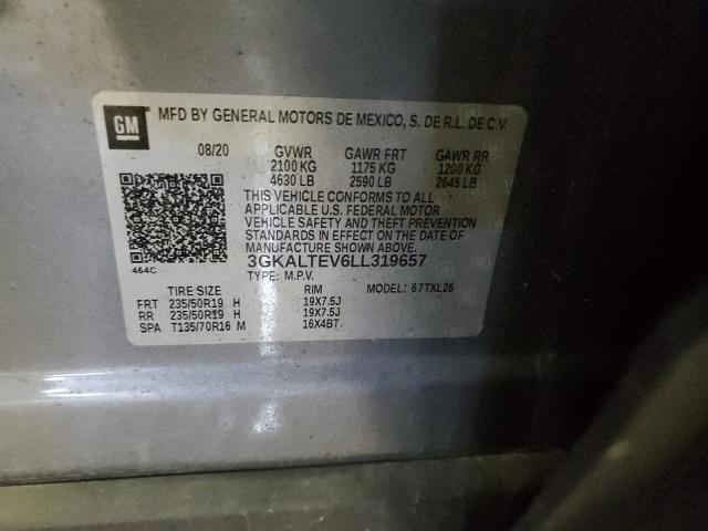3GKALTEV6LL319657 GMC Terrain Sle