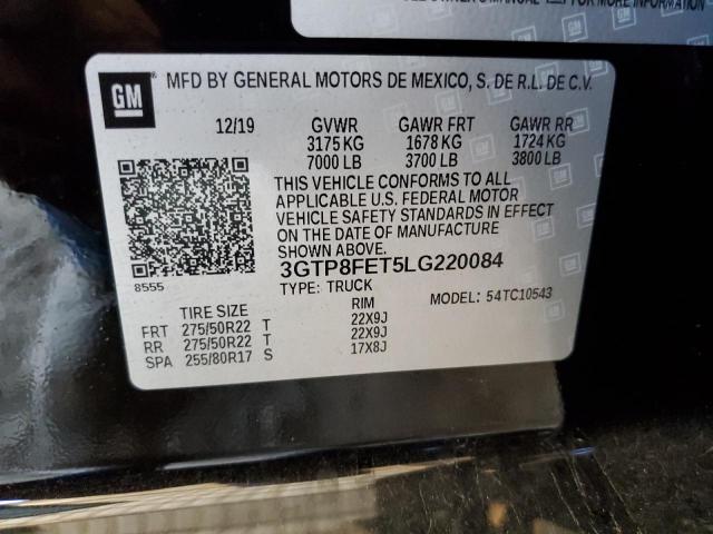 3GTP8FET5LG220084 GMC Sierra C1500 Denali