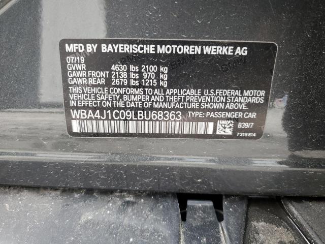 WBA4J1C09LBU68363 BMW 430i Gran Coupe