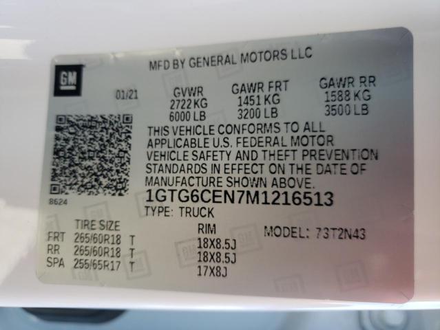 1GTG6CEN7M1216513 GMC Canyon Elevation