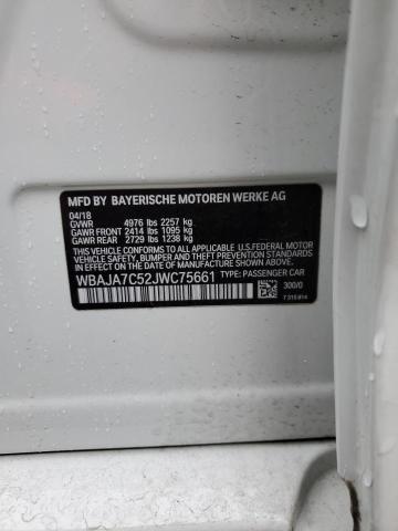 WBAJA7C52JWC75661 BMW 530 XI