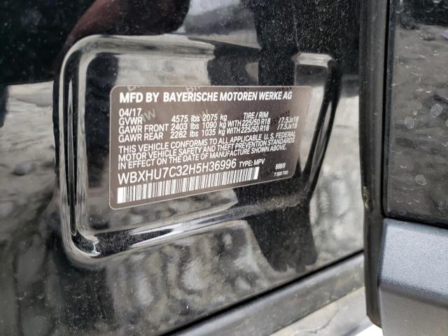 WBXHU7C32H5H36996 BMW X1 Sdrive28i